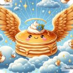 Fictional story of the pancake that grows wings