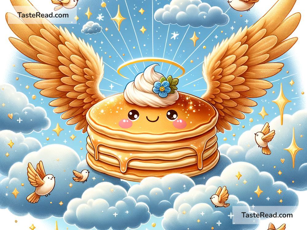Fictional story of the pancake that grows wings