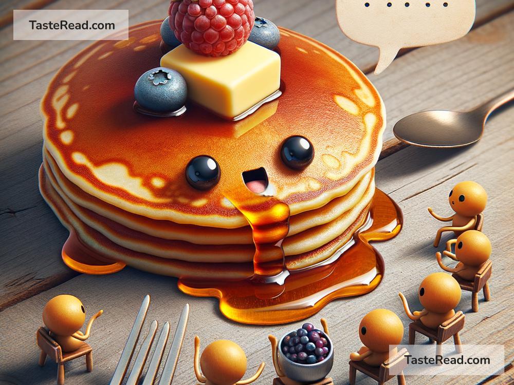 Fictional story of the pancake that tells tales