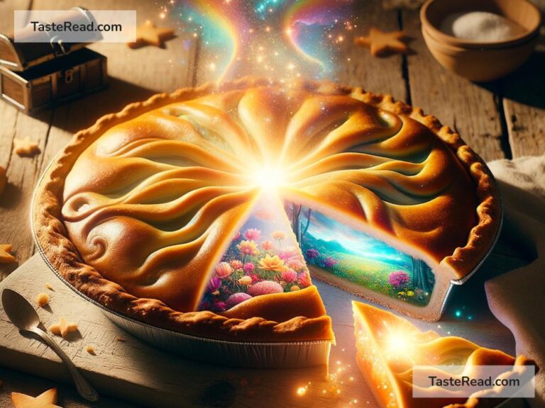 Fictional story of the pie that grants wishes