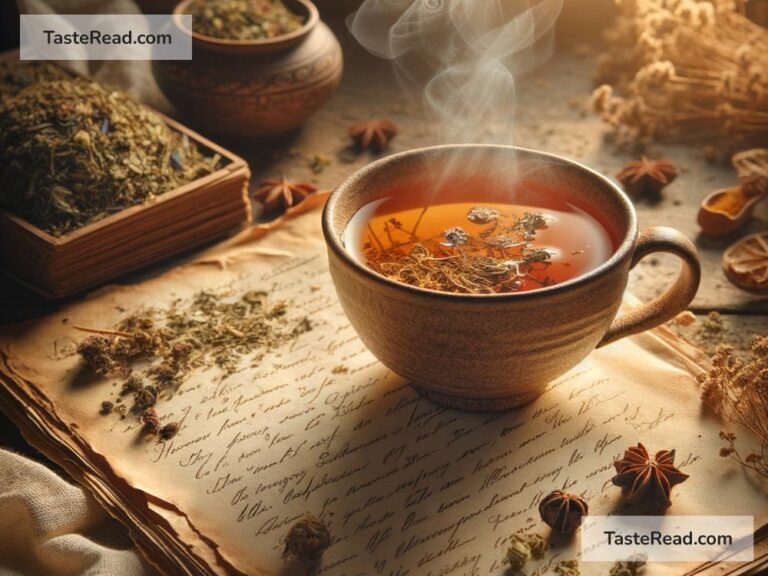 Fictional story of the tea that reveals hidden truths