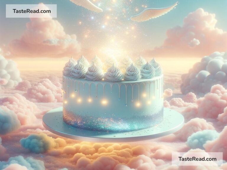 Fictional tale of the cake that floats in dreams