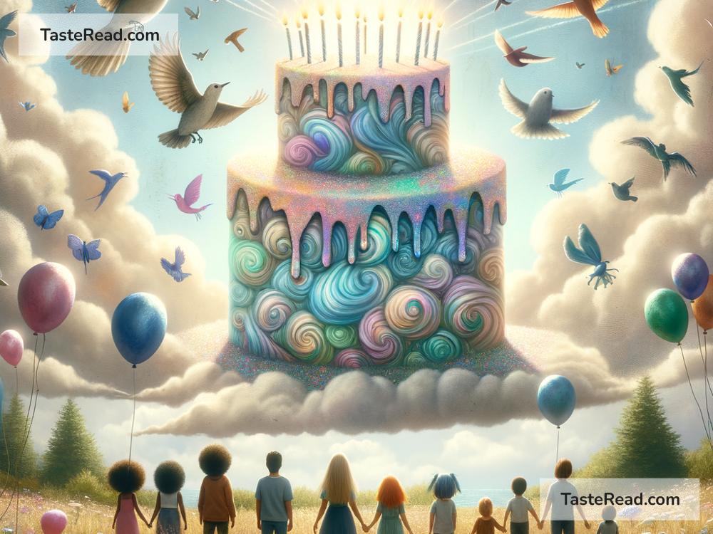Fictional tale of the cake that floats in the sky