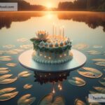 Fictional tale of the cake that floats on water