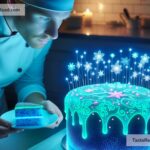 Fictional tale of the cake that glows in the dark