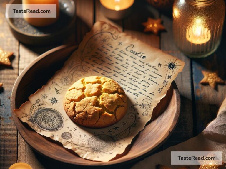 Fictional tale of the cookie that grants bravery
