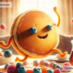 Fictional tale of the pancake that dances