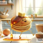 Fictional tale of the pancake that dances on its own