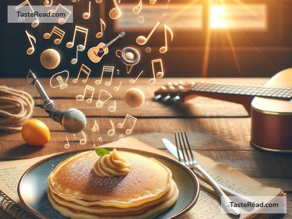 Fictional tale of the pancake that sings songs