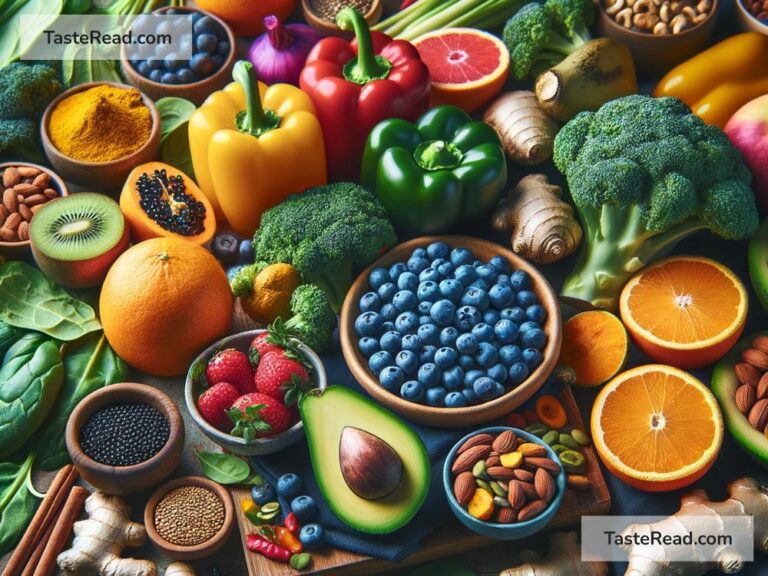 foods for enhancing anti-inflammatory response