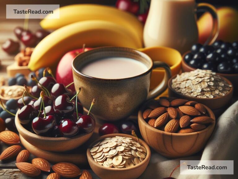 foods for enhancing melatonin production