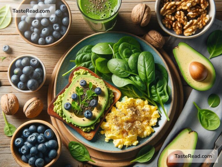 foods for improving comprehension