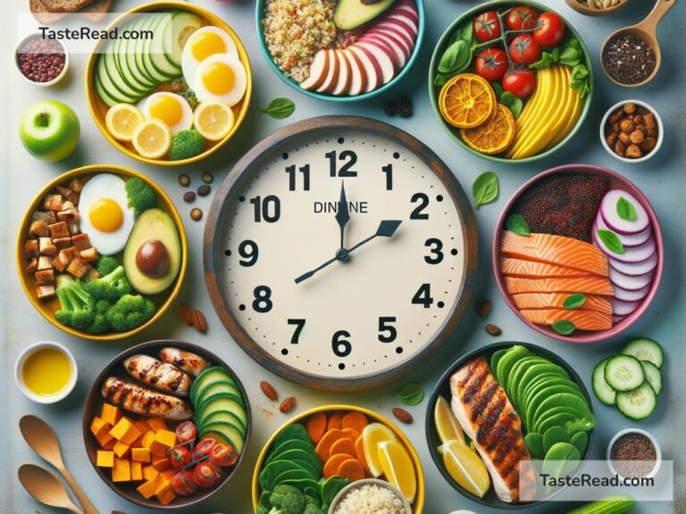 foods for improving meal timing
