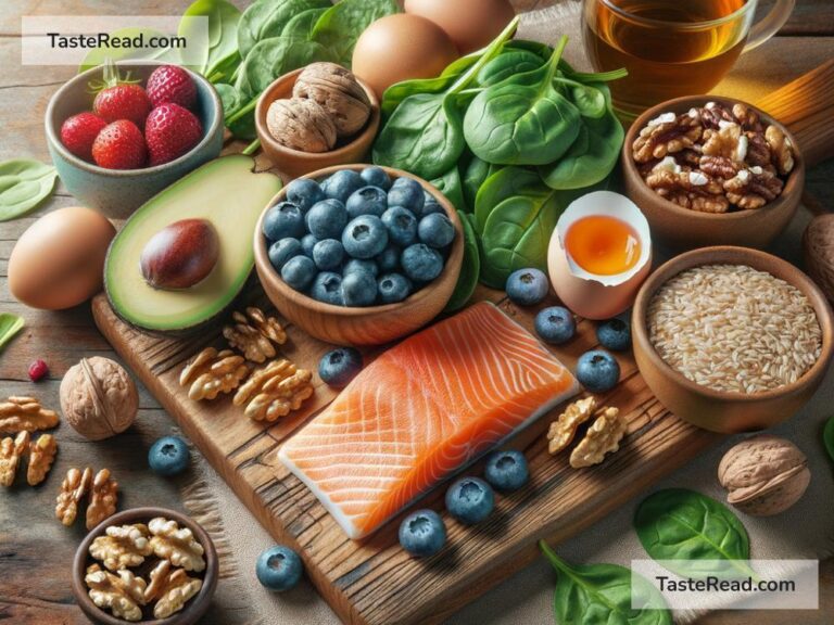 foods for reducing language impairment
