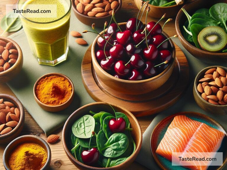 foods for reducing muscle soreness