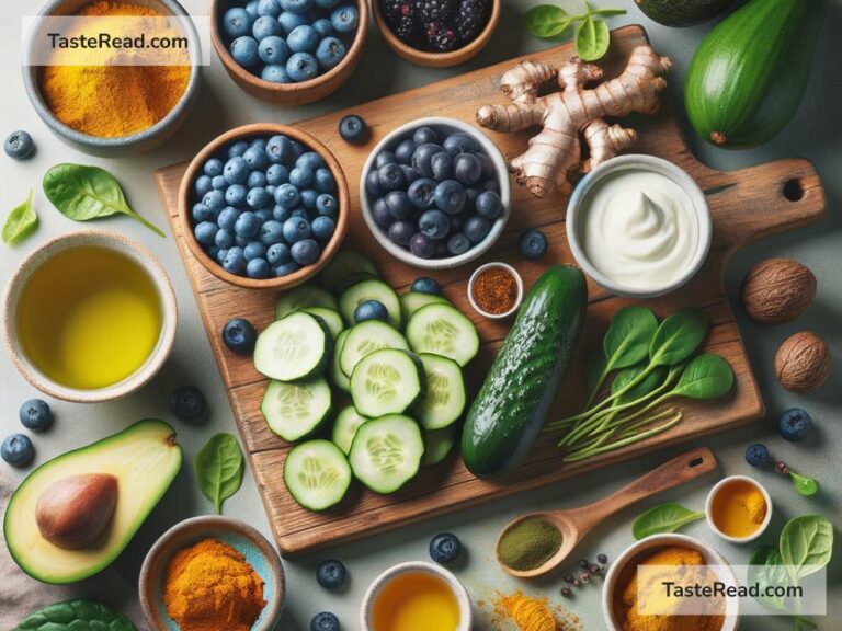 foods for reducing redness