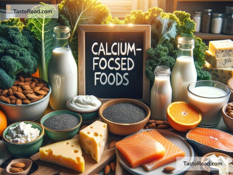Foods that enhance calcium homeostasis