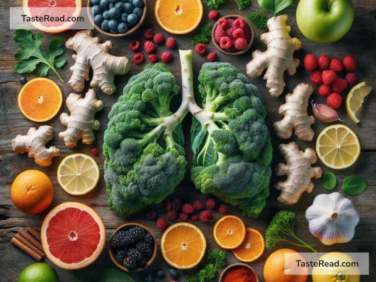 Foods that enhance lung detoxification