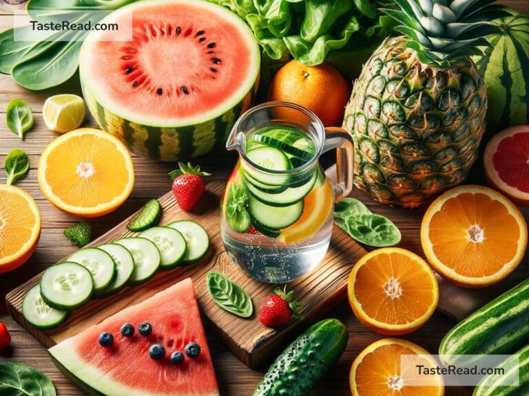 Foods that enhance muscle hydration
