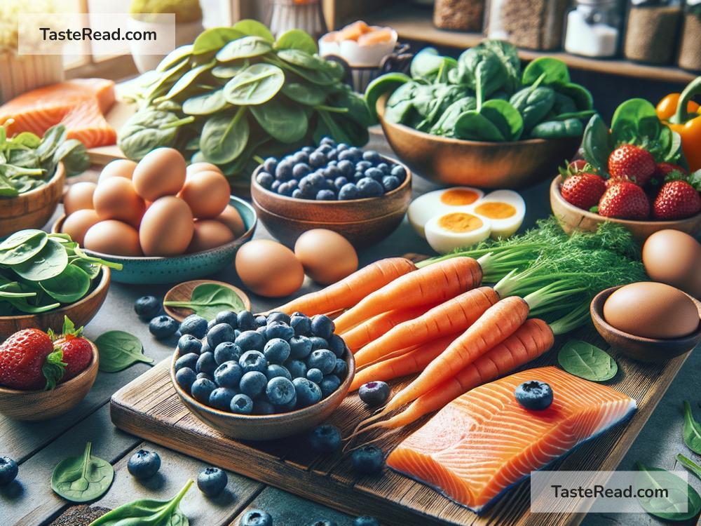 Foods that improve depth perception