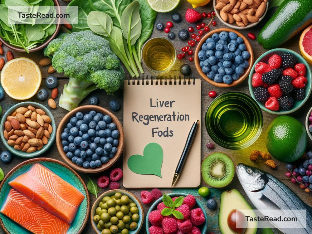 Foods that improve liver regeneration