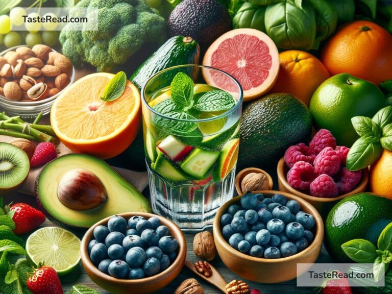 Foods that improve skin detoxification