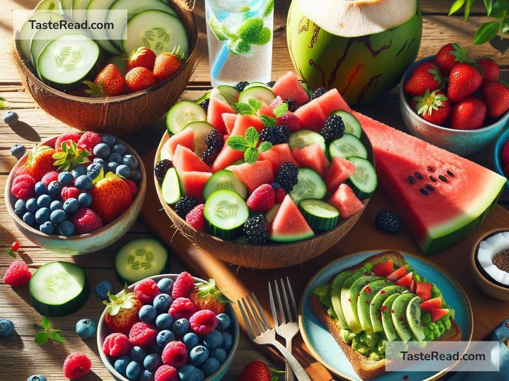 Foods that improve skin hydration