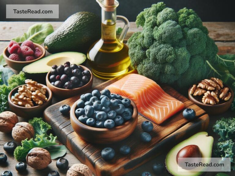 Foods that promote healthy aging