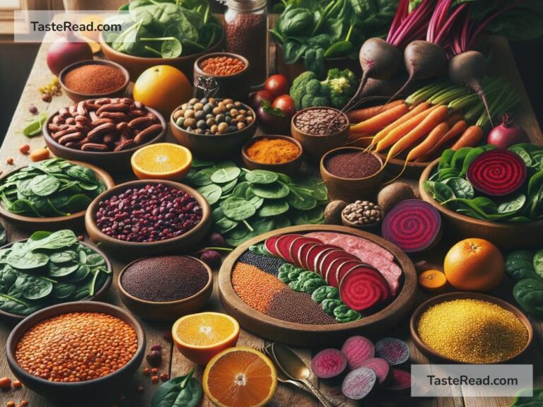 Foods that promote healthy hemoglobin levels