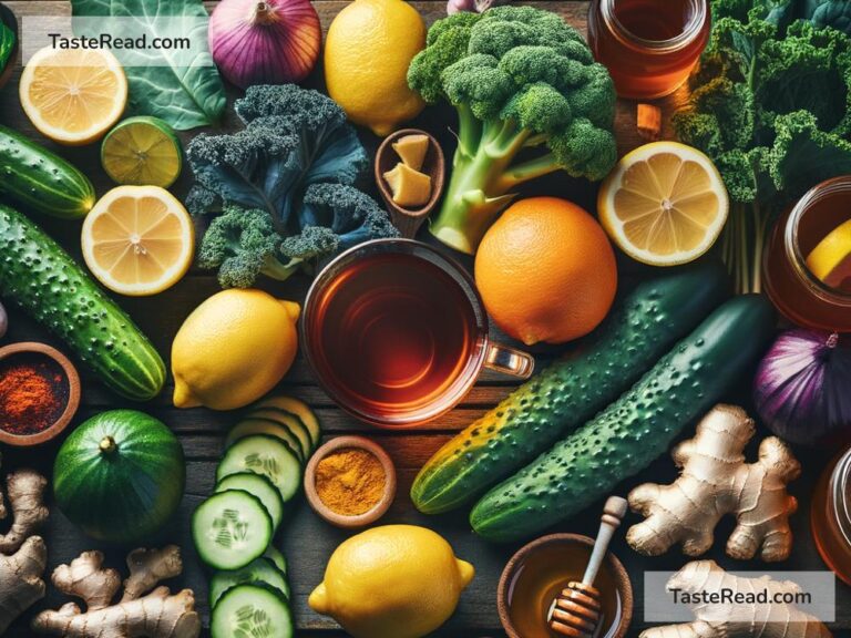 Foods that promote lymph fluid flow