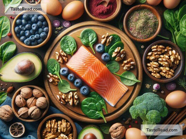 Foods that promote motor coordination