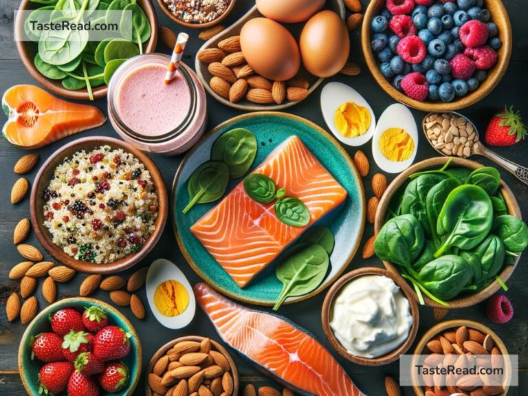 Foods that promote muscle recovery