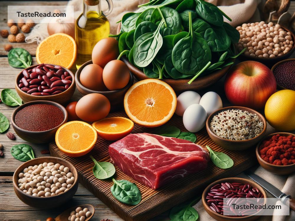 Foods that promote red blood cell production