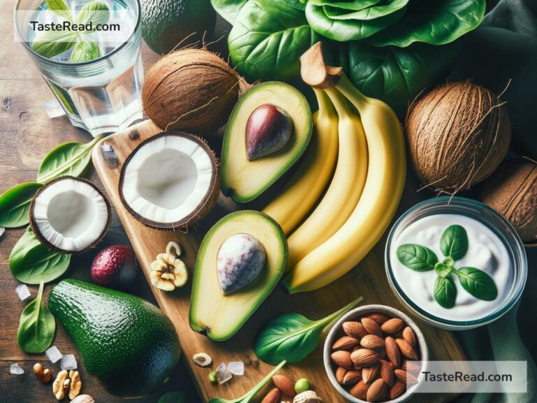 Foods that support electrolyte balance