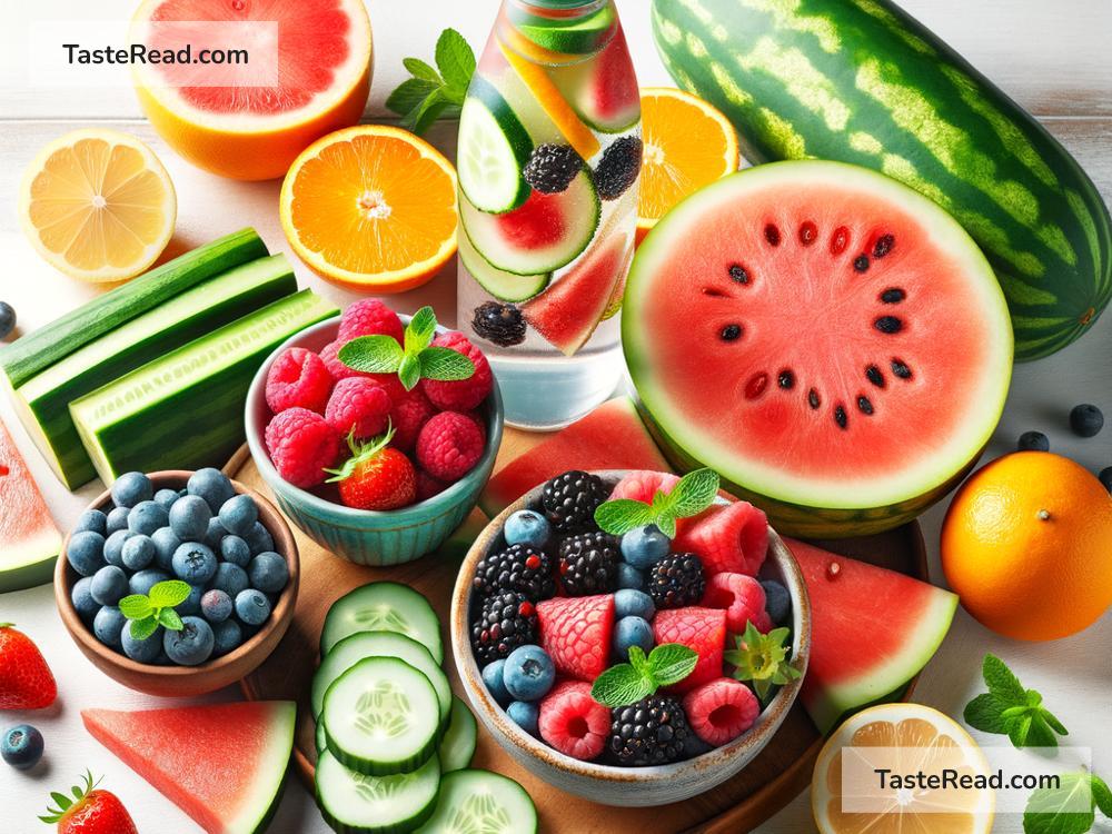Foods that support healthy hydration