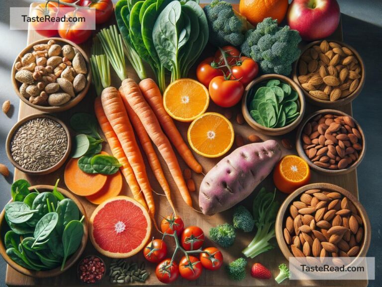 Foods that support healthy skin pigmentation