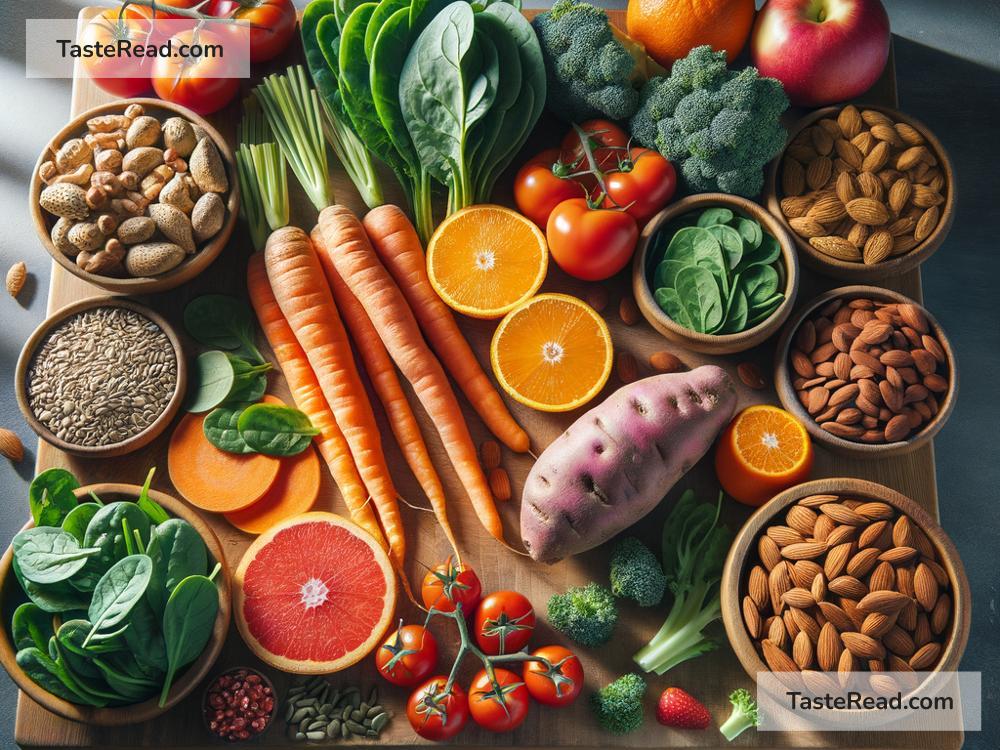 Foods that support healthy skin pigmentation