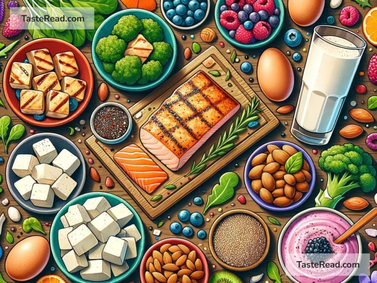 Foods that support muscle growth