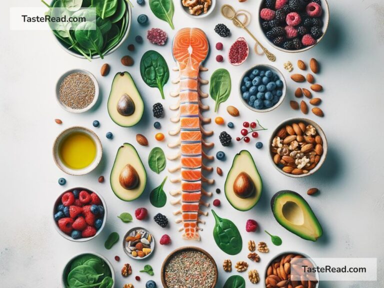 Foods that support spinal health