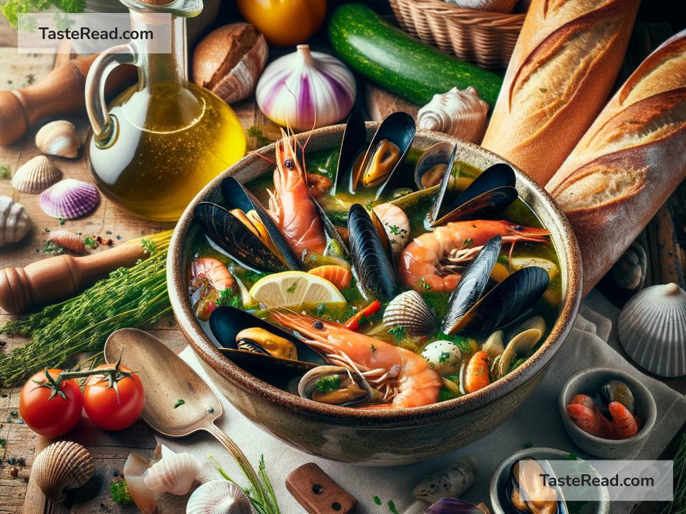 French bouillabaisse as a traditional seafood dish from Provence