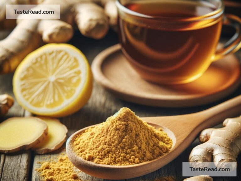 Ginger root powder for combating chronic fatigue and improving energy levels