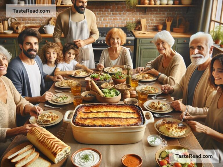 Greek moussaka recipes tied to family gatherings