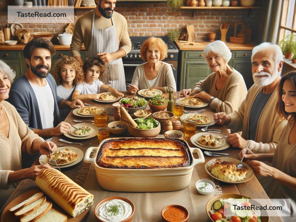 Greek moussaka recipes tied to family gatherings
