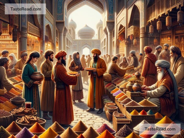 Historical use of spices on the Silk Road for culinary exchange