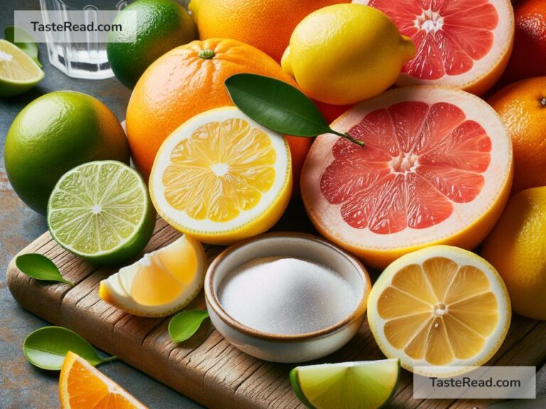 How acidity impacts the taste of citrus fruits