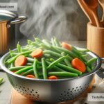 How blanching preserves the flavor of vegetables