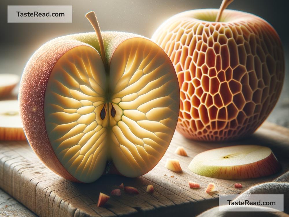 How cellular structure determines the crunchiness of apples