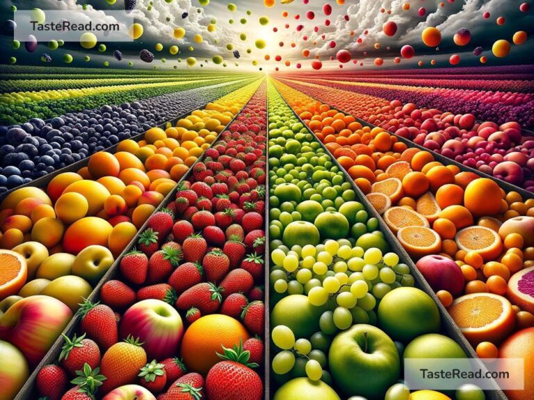 How climate change affects the taste of fruits