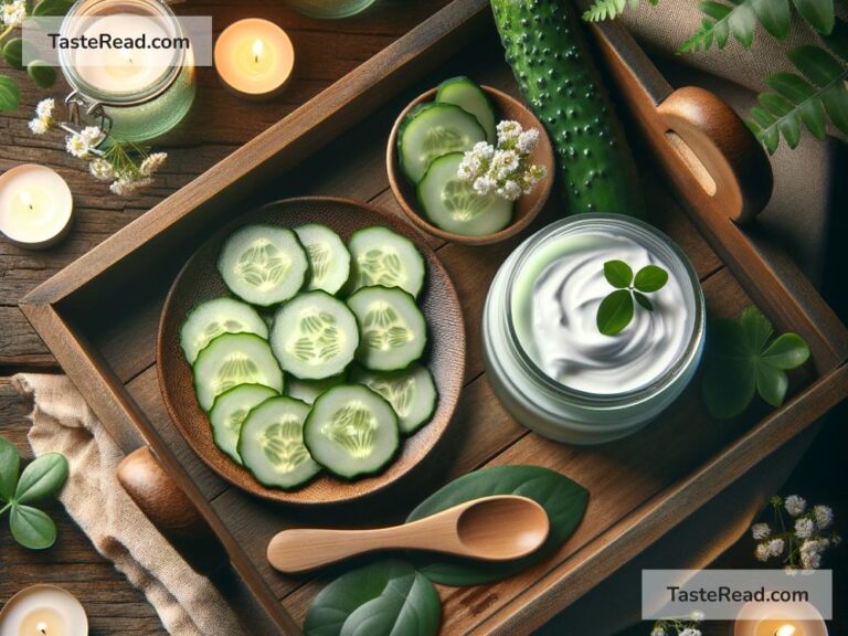 How cucumbers became popular in skincare