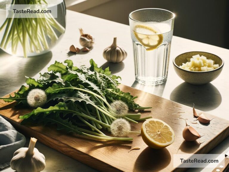 How dandelion greens detoxify the body after stressful workdays